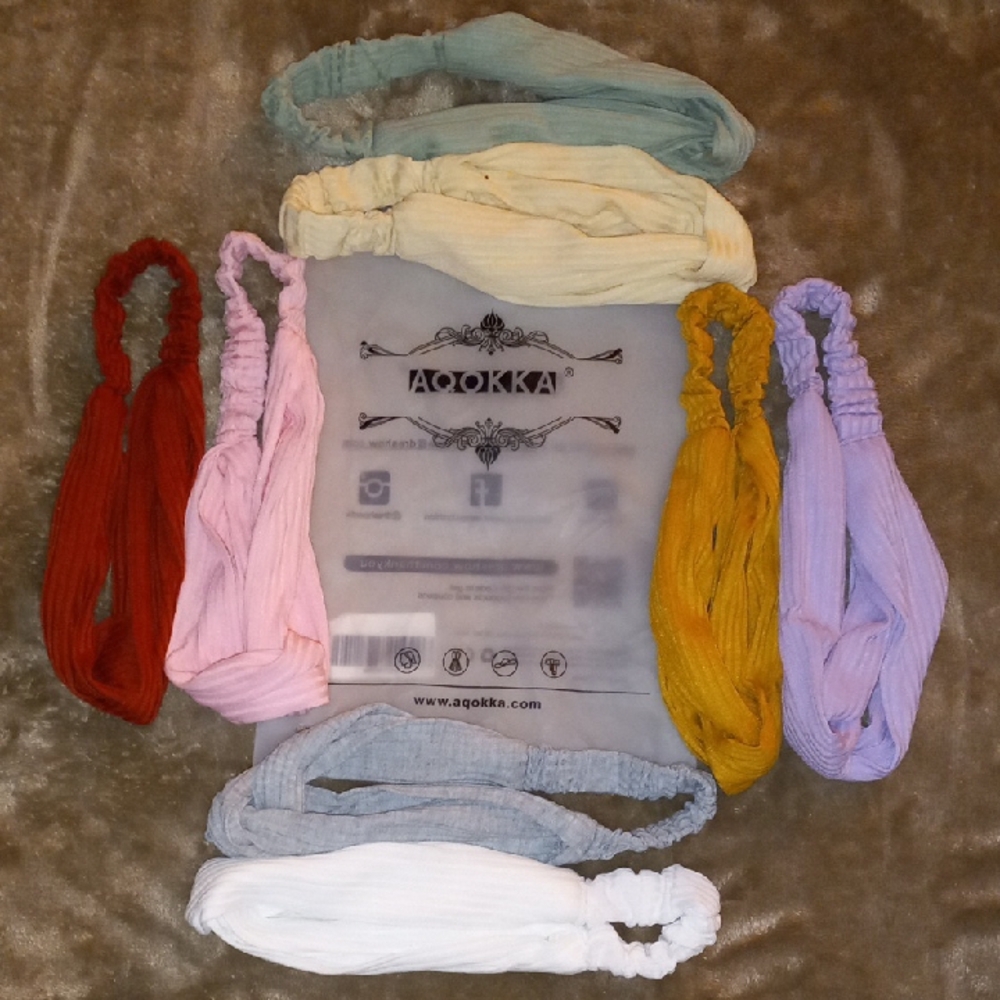 Aokoka Colorful Headband Set
